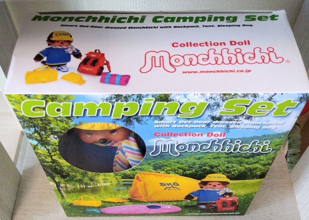 未使用 モンチッチ キャンピング デラックス セット 海外品 レア 277180