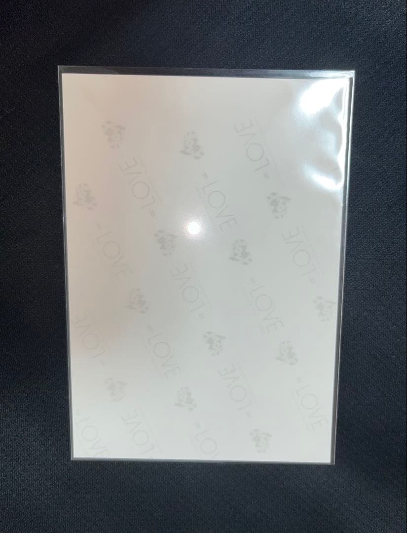 =LOVE イコラブ 齋藤樹愛羅 内緒バナシ 生写真 浴衣 チュウ 直筆