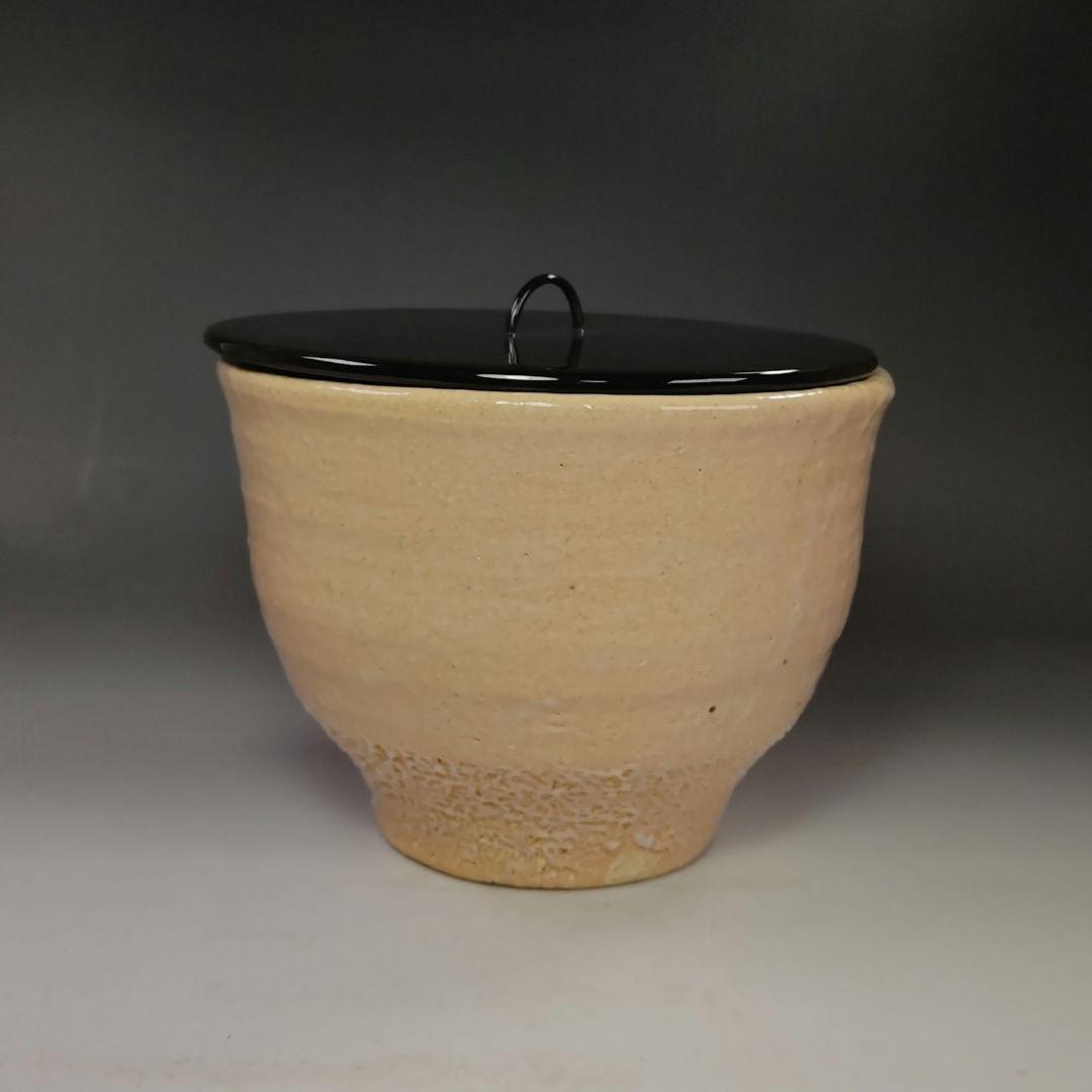 イ506 水指『西大寺　松本実道　　銘　瑞祥　極箱』『井戸　水指』茶道具