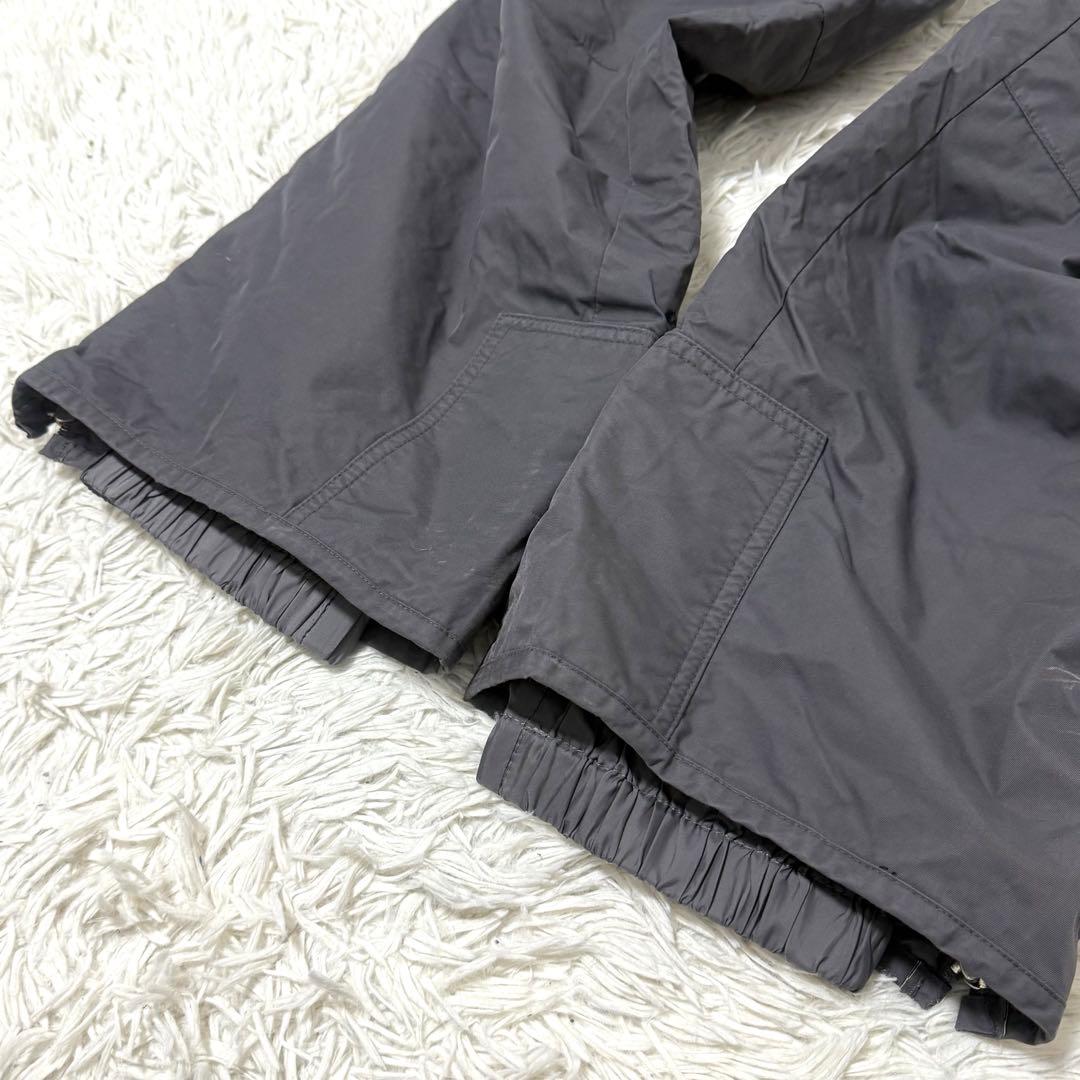 デサント スキーウェア サイズ0 上下セット フード 洗える 大きい