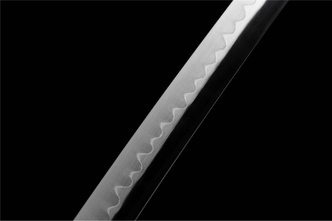 T 10焼刃釘字紋三色研武士刀『鬼泣5閻魔刀』 居合刀 斬馬刀 龍泉剣