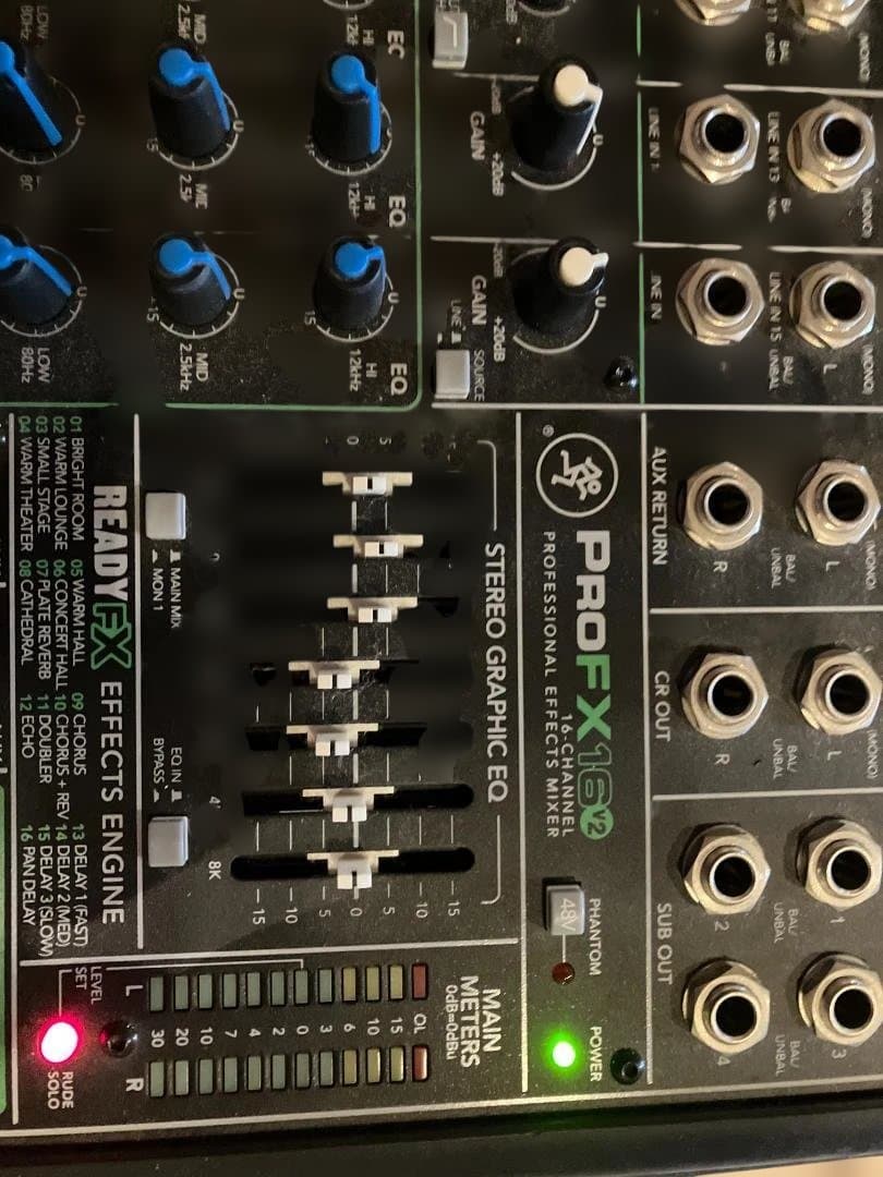 Mackie PROFX16V2 アナログミキサー