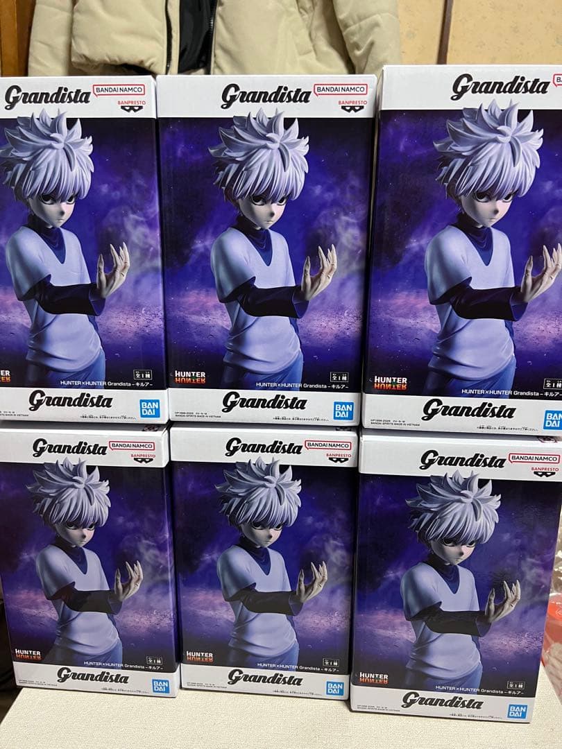 HUNTER×HUNTER Grandista キルア フィギュア 6点セット