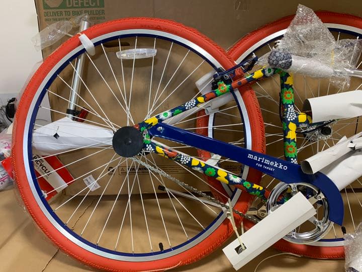 マリメッコの自転車