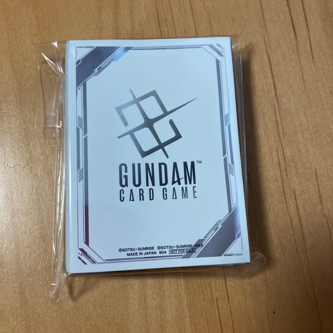 ガンダムTCG　β版　公式体験会限定　プロモーションスリーブ