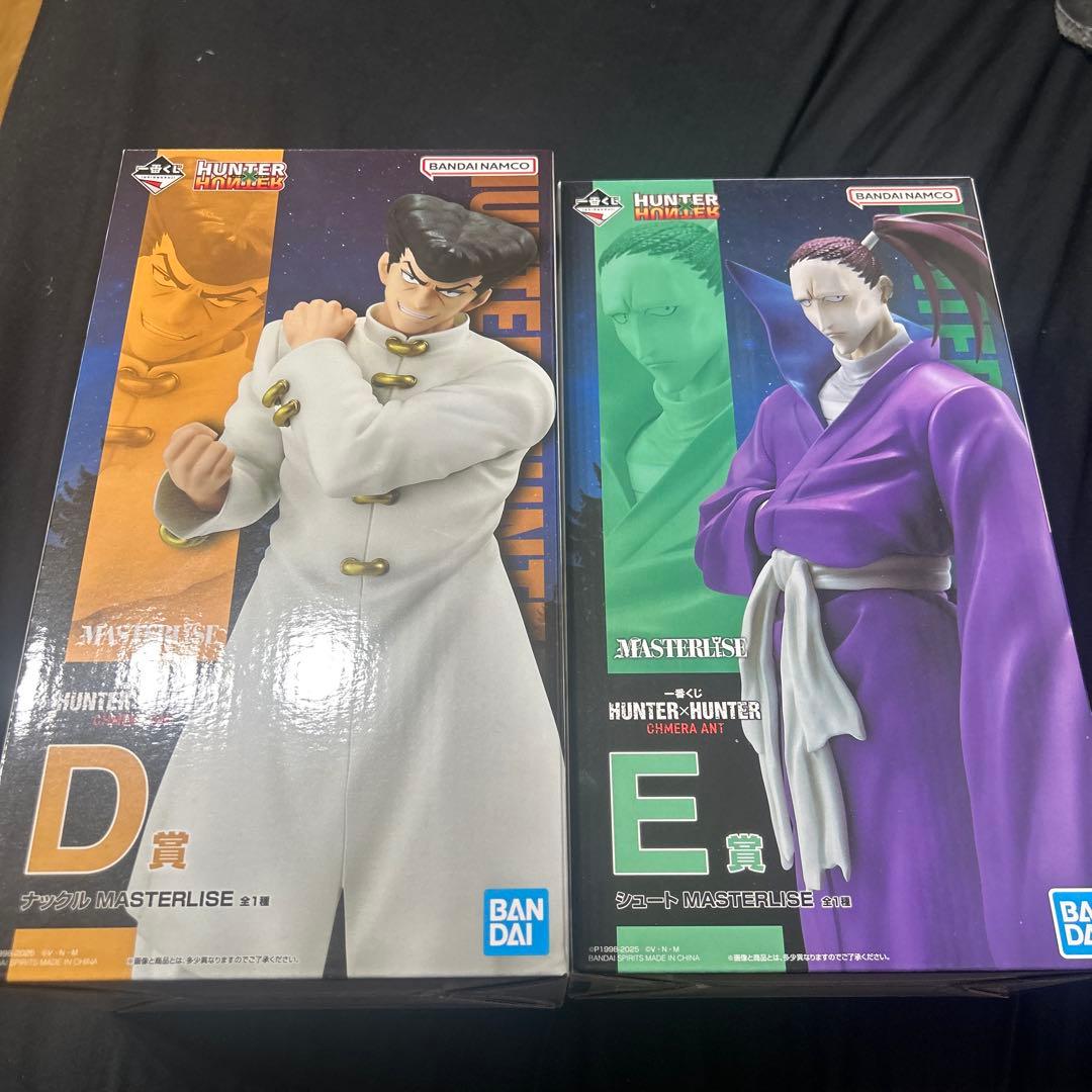 D賞 ナックル E賞シュートフィギュア