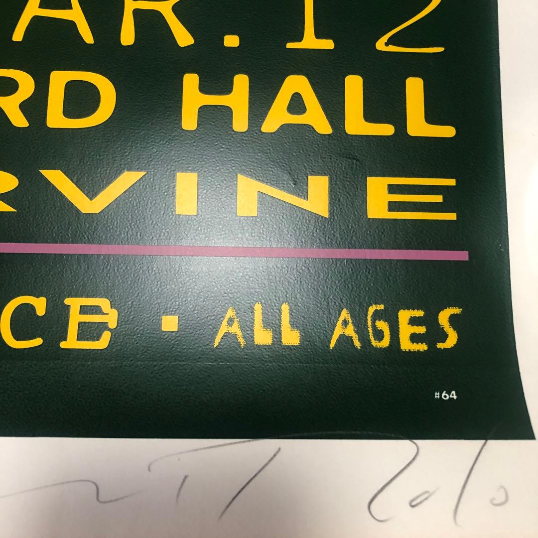 TAZ Ramones 1994 シルクスクリーンポスター