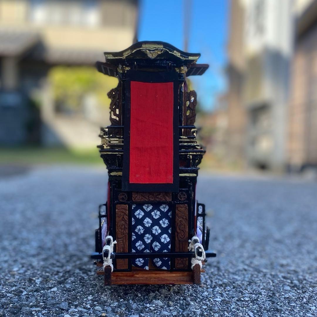 1/20山車ミニチュア 大垣まつり軕　布袋（ほてい）軕