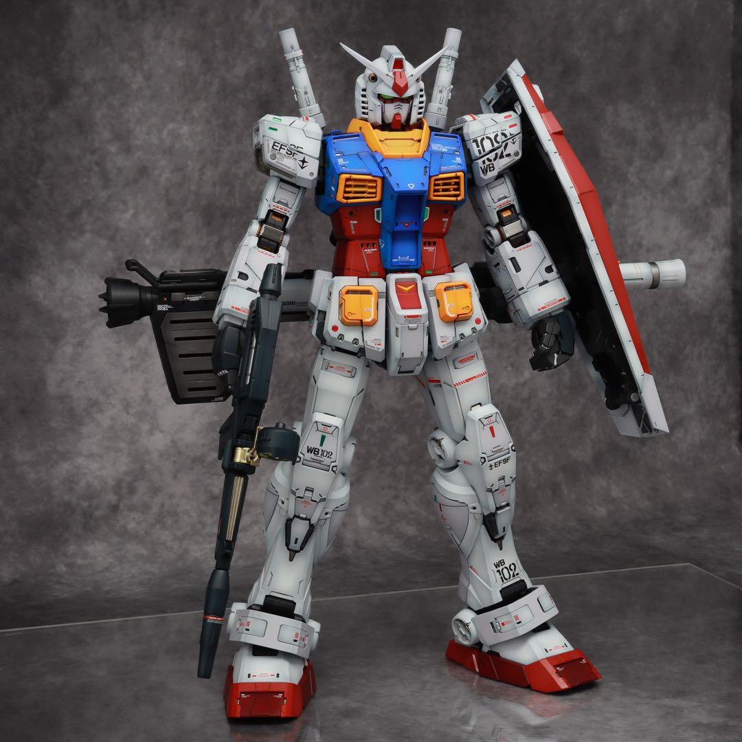 PG UNLEASHED RX-78-2 ガンダム ガンプラ 塗装済　完成品