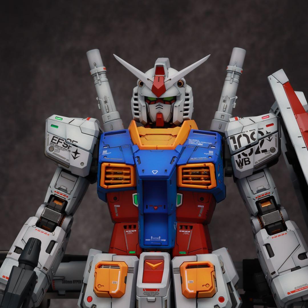 PG UNLEASHED RX-78-2 ガンダム ガンプラ 塗装済　完成品