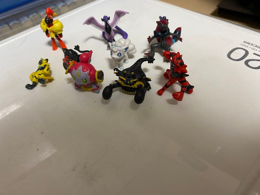 ポケモン ゲットコレクションズ　フィギュア　アクジキング　フーパ　ガオガエン