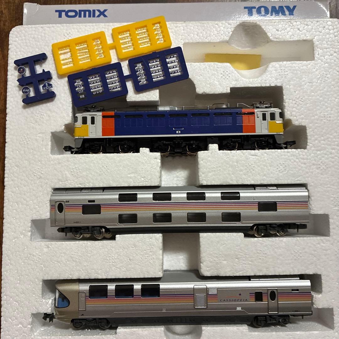 JR EF81 寝台特急カシオペア 基本セット Nゲージ 92251