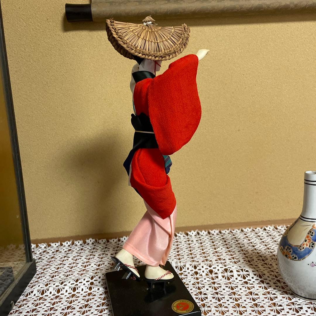 阿波踊り 人形 郷土人形 伝統工芸 台座付き