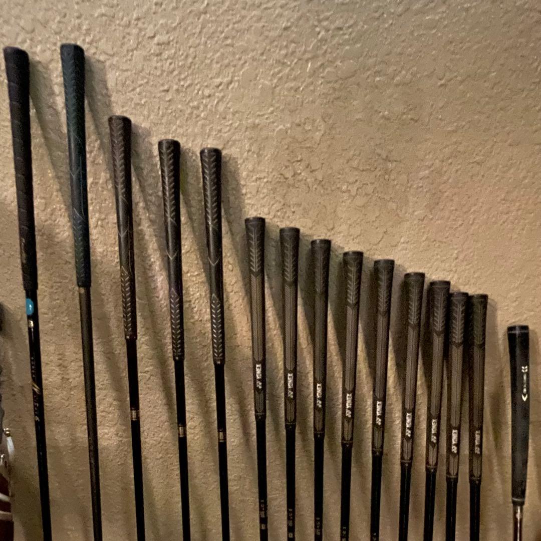 女性が使用していたクラブセット。追加のおまけも予定してます。お楽しみに！