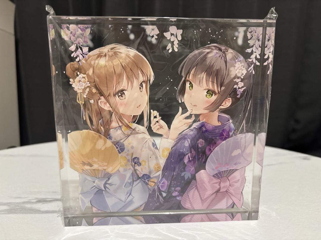 Anmi SUPERBLOOM 極厚アクリル「ハイビスカス」「浴衣」