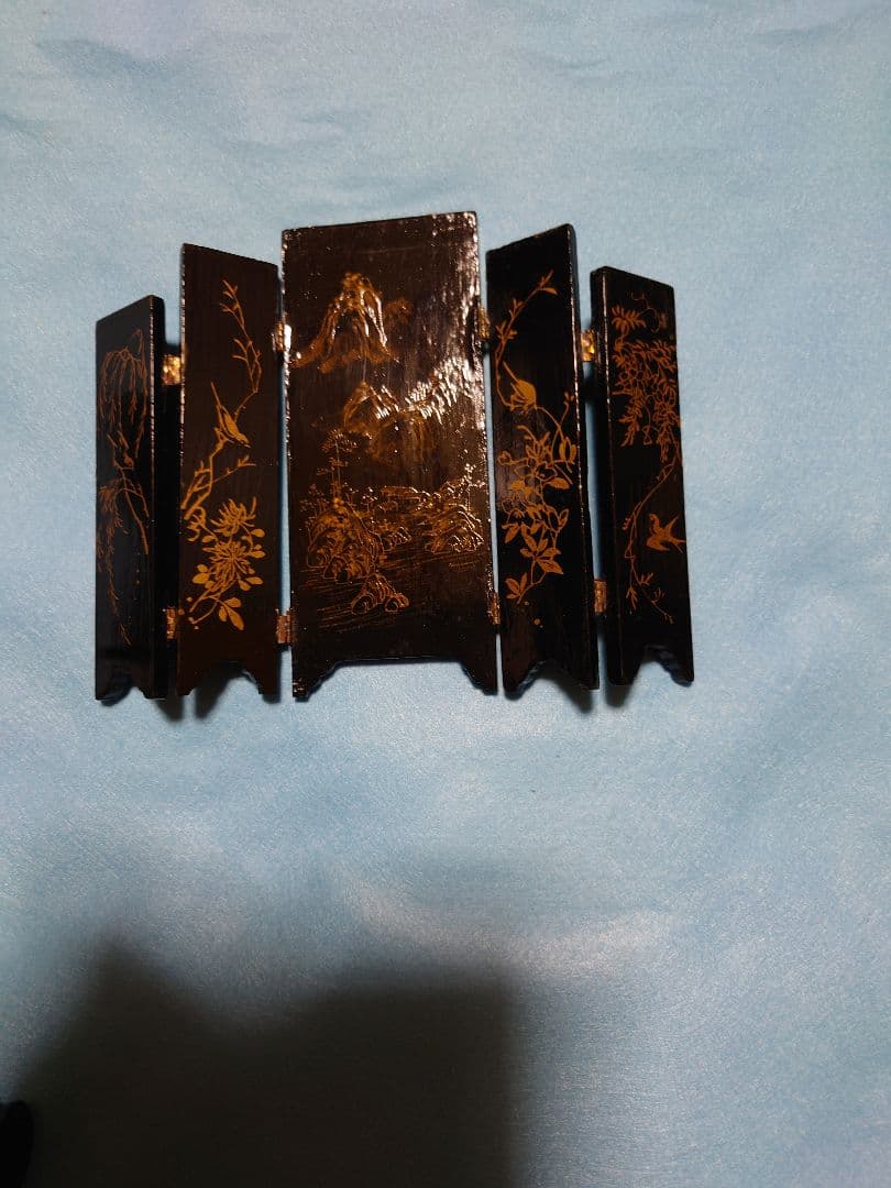 プレーベル　木製中国式ミニチュア家具１２店セット