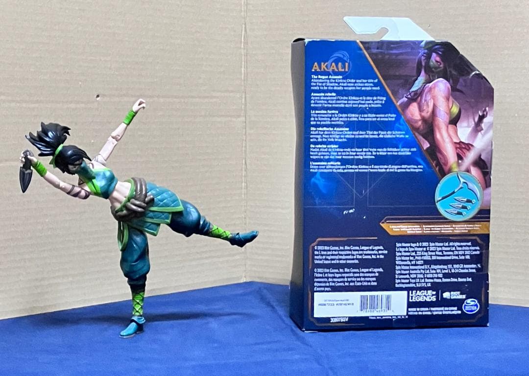 新品未開封 リーグオブレジェンド『アカリ』1/10スケール アクションフィギュア