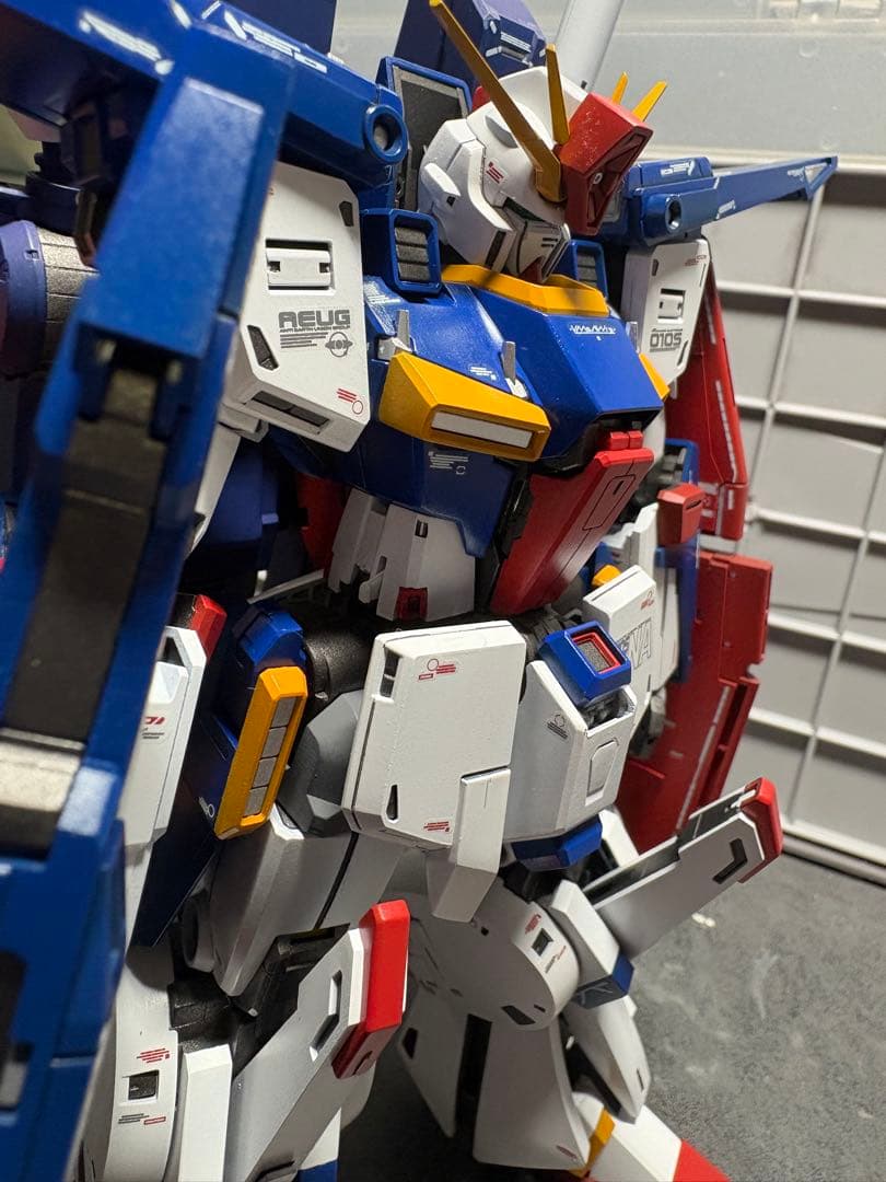 ガンプラMG 1/100ver ka強化型ZZ ガンダム完成品