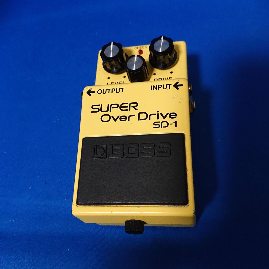 BOSS SD-1 オーバードライブ 1983年日本製 JRC4558DD