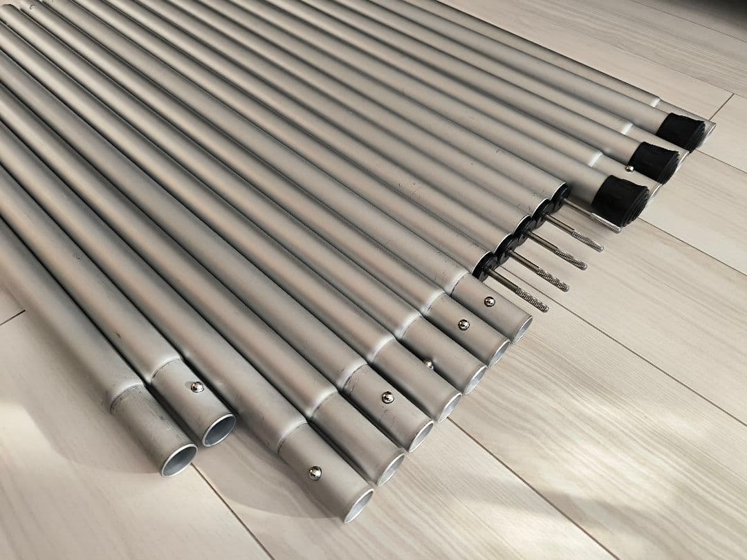 スノーピーク peakウィングポール240cm/280cm 収納袋付き