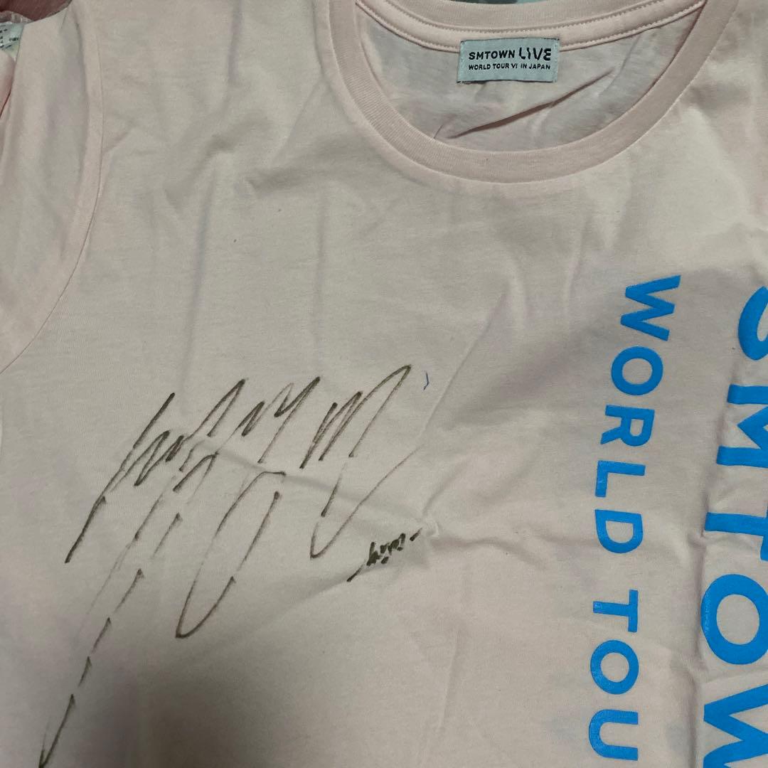 SMTOWN WORLD TOUR VI IN JAPAN サイン入りTシャツ
