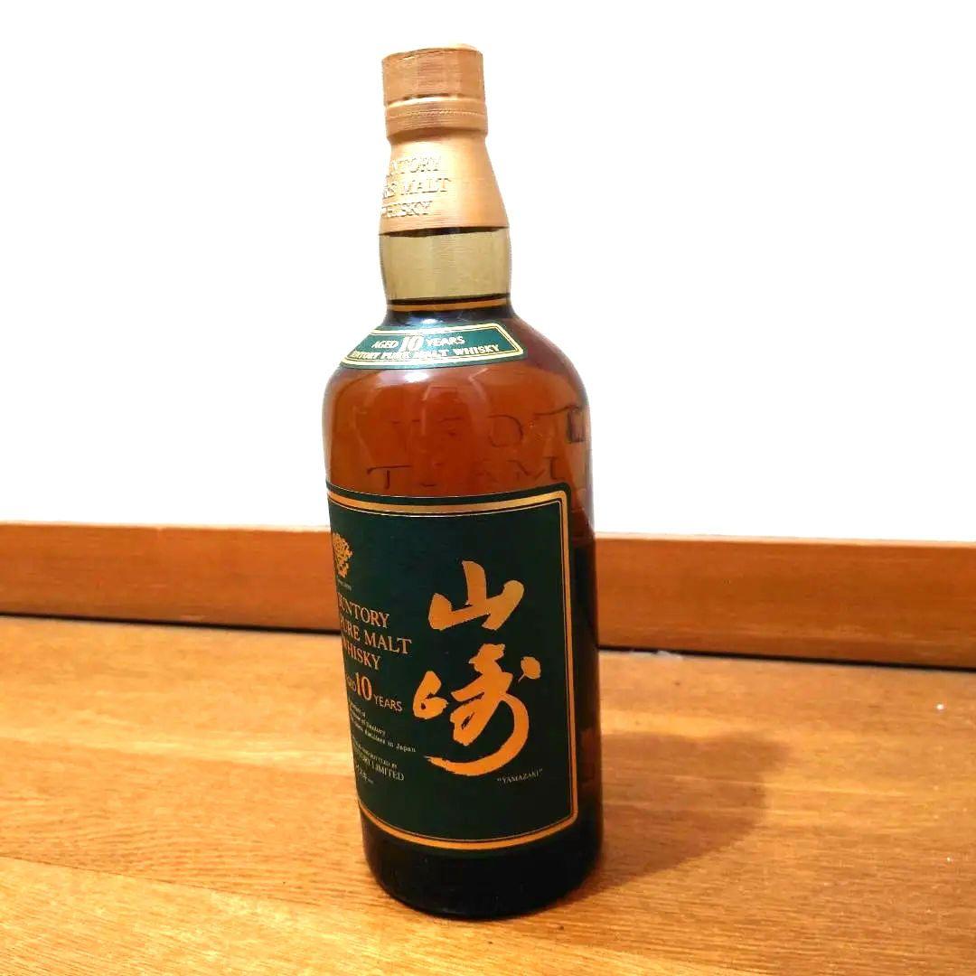 Suntory 山崎 10年 グリーンラベル　 ピュアモルトウイスキー