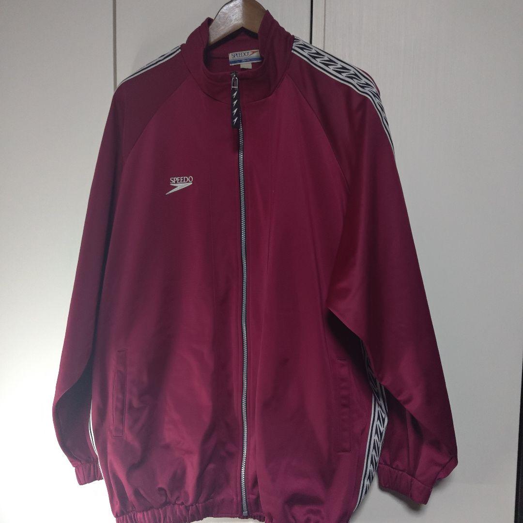 【閲覧数137】【上O下L】SPEEDO ワインレッド ジャージ