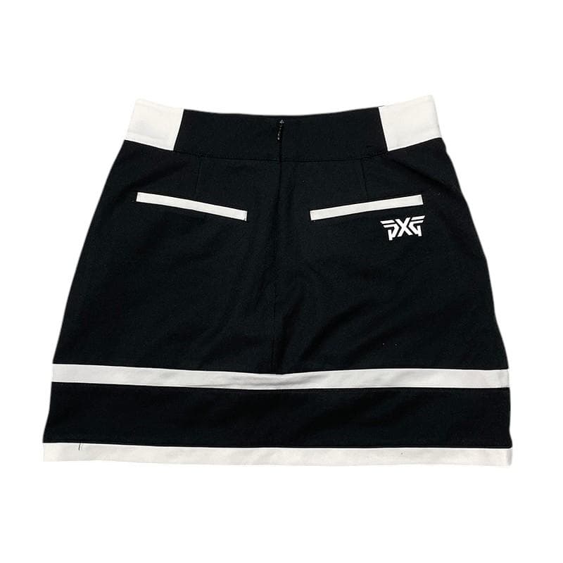 PXG ピーエックスジー ゴルフ ノースリーブ スカート セットアップ S 黒