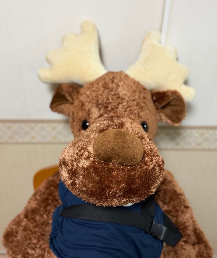 非売品　VOLVOエルク　ぬいぐるみ　特大