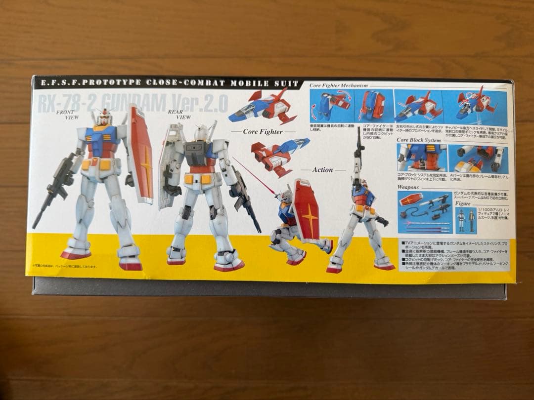 MG RX-78-2 ガンダム Ver. 2.0 スペシャルクリアパーツ付