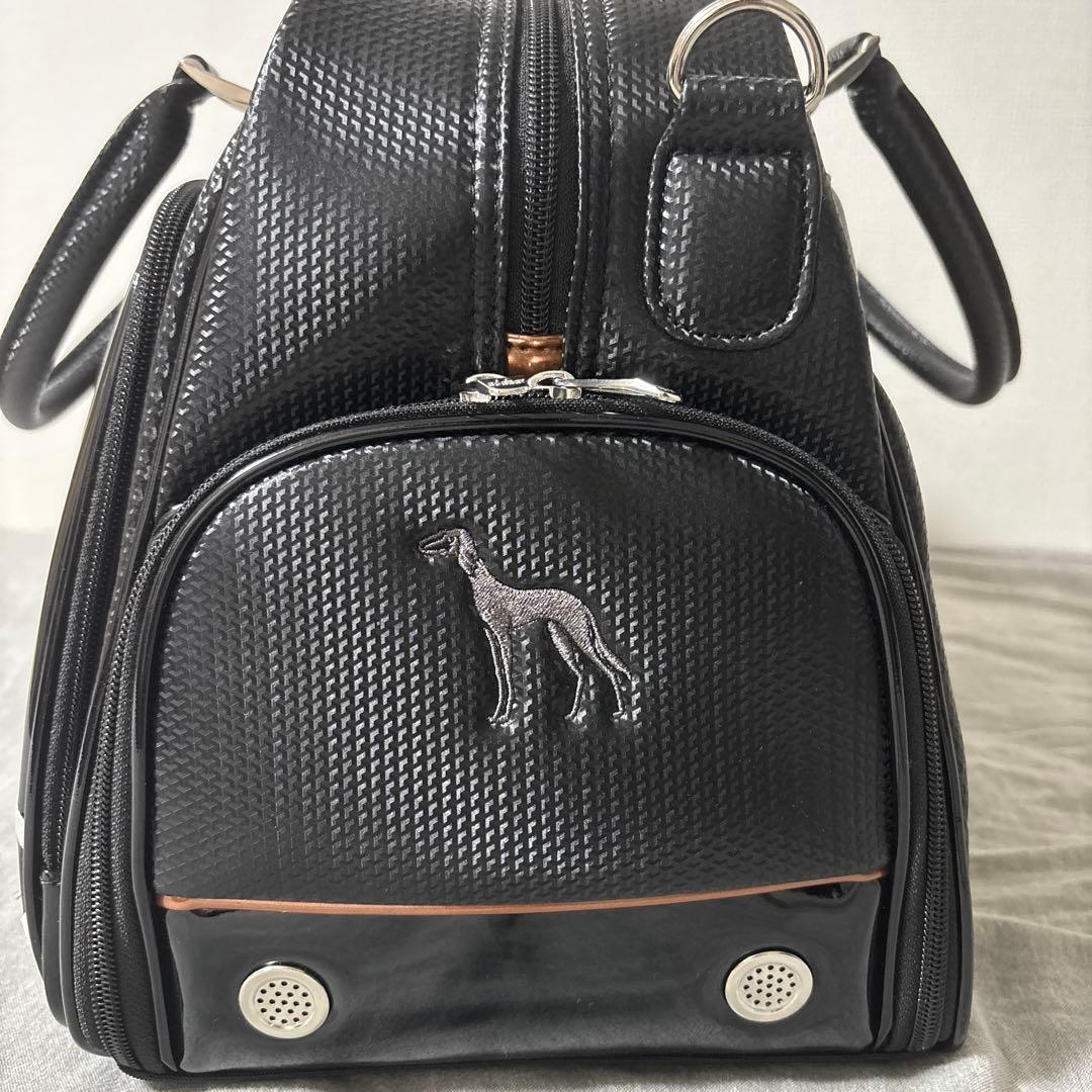 ADABAT ブラック ボストンバッグ