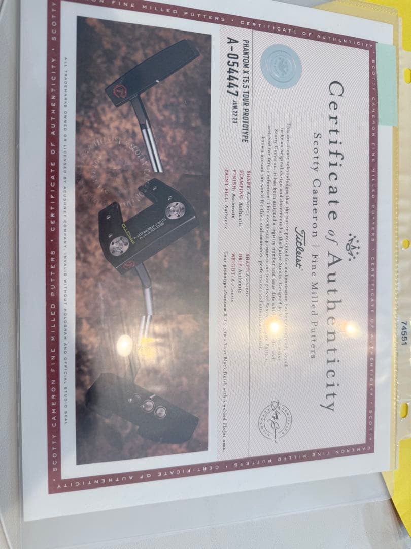 Scottie Cameron サークルt Proto パター 34インチ