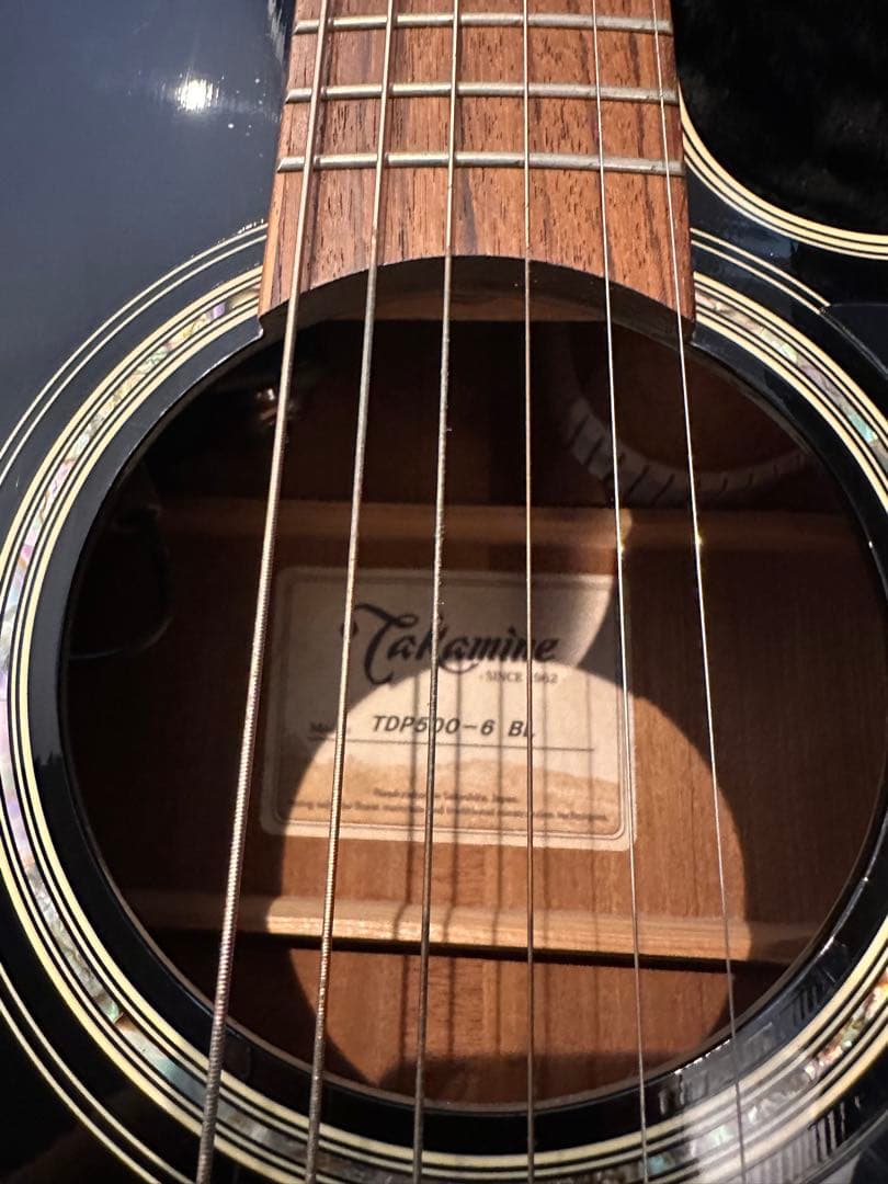 ギター Takamine TDP500-6 BL