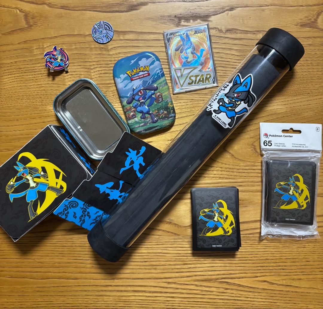 ポケモンカード サプライセット ルカリオデザイン