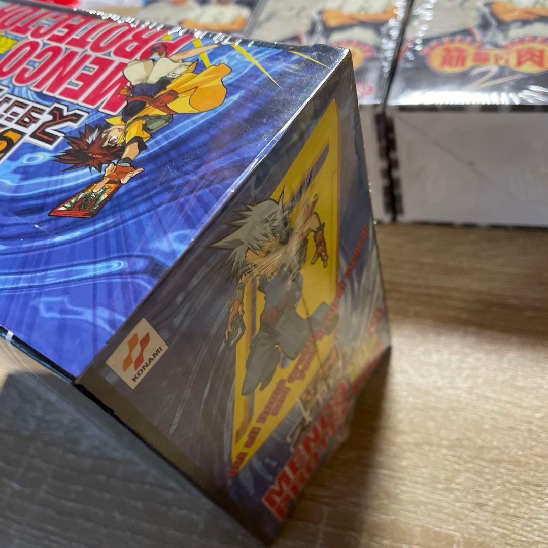 めんこスタジアム　筋肉番付2 ボックス×3 めんこプロテクター未開封ボックス