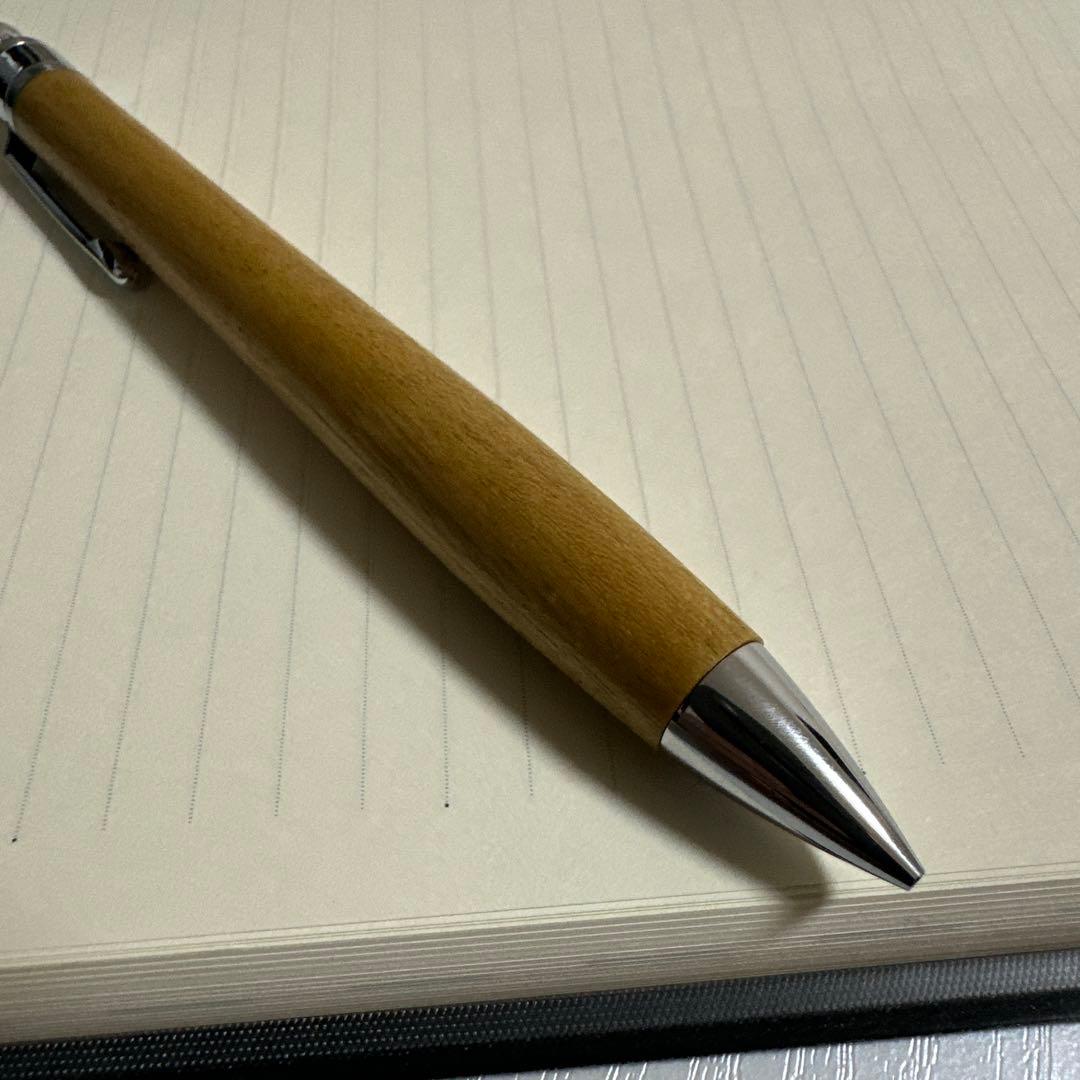 工房楔　イエローウッド　シャープペンシル　美品
