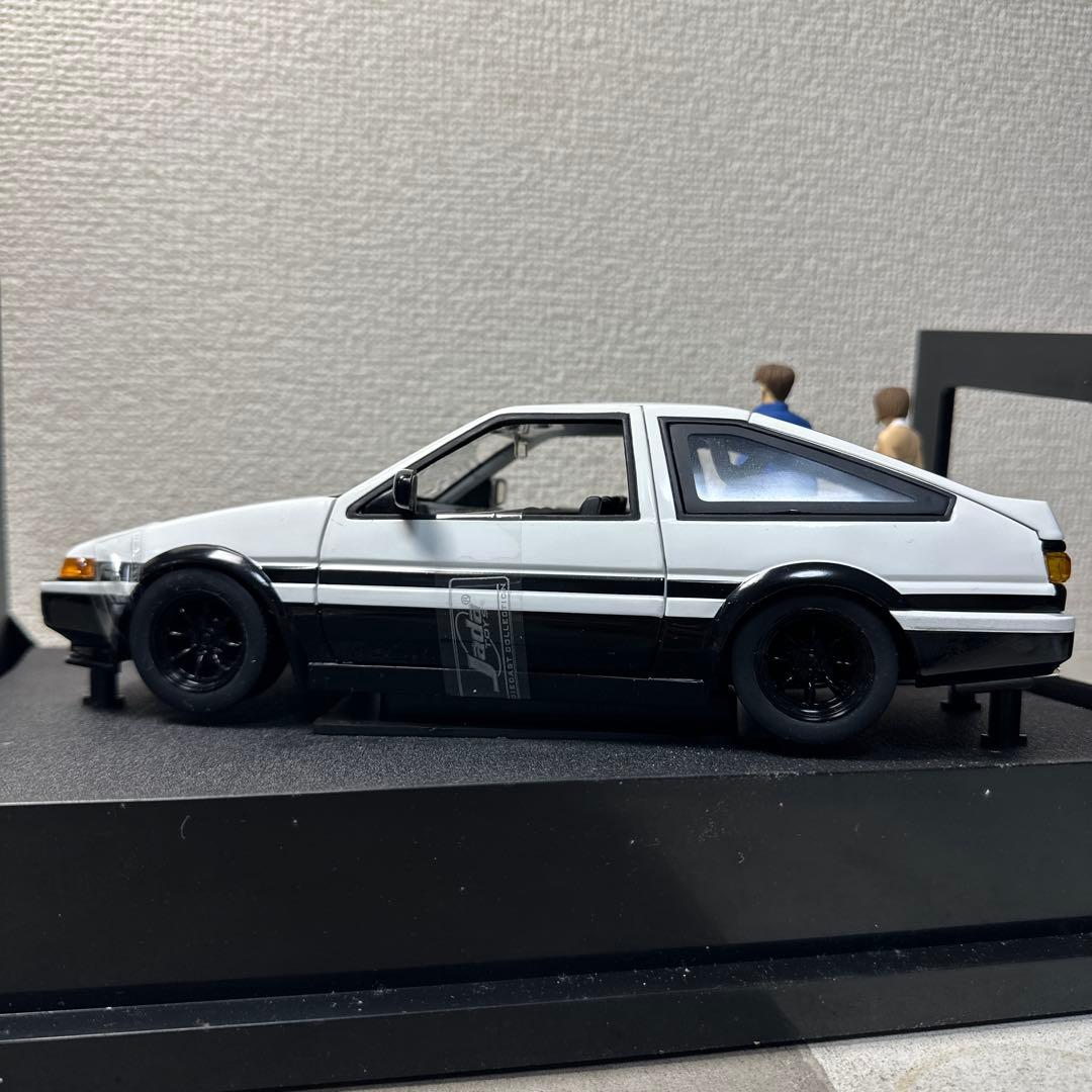 希少 Jada Toys 頭文字D TOYOTA TRUENO AE86 藤原