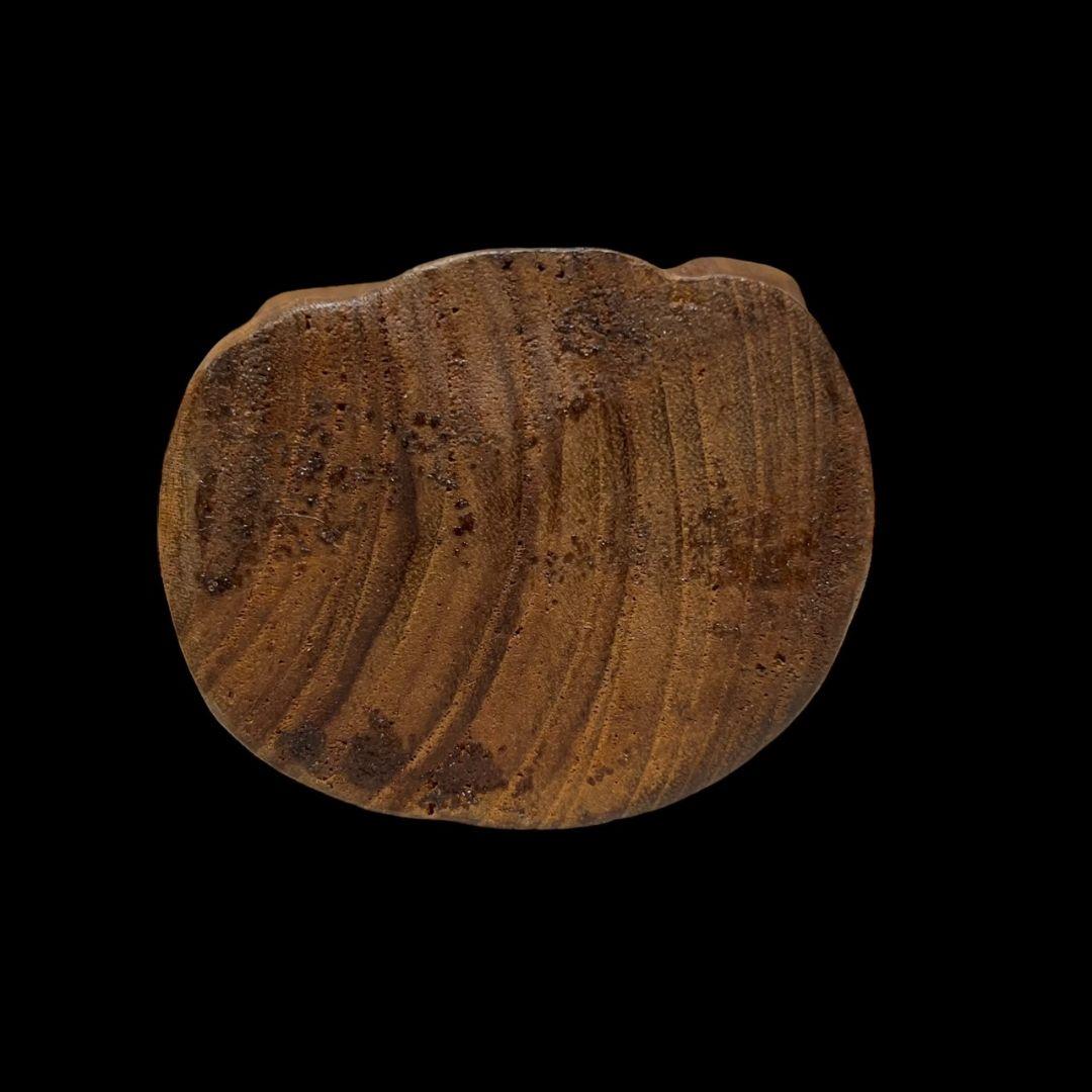 激レア　ビンテージ　木製　ピース ハンドサイン　オブジェ　置物　ウッドサイン