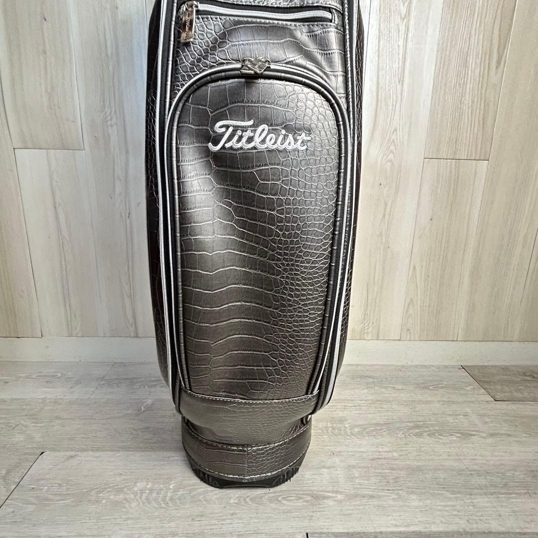 【美品！】タイトリスト メルセデスベンツ ゴルフキャディバッグ 限定品ワニ