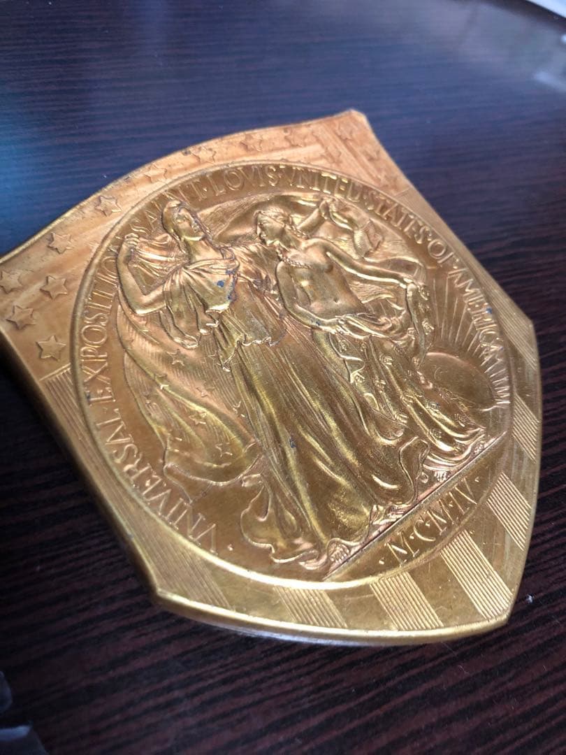 1904年　セントルイス万国博覧会　記念メダル