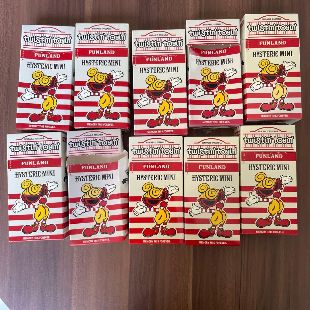 ヒステリックミニ ヒスミニ はりがね人形10点セット フィギュア