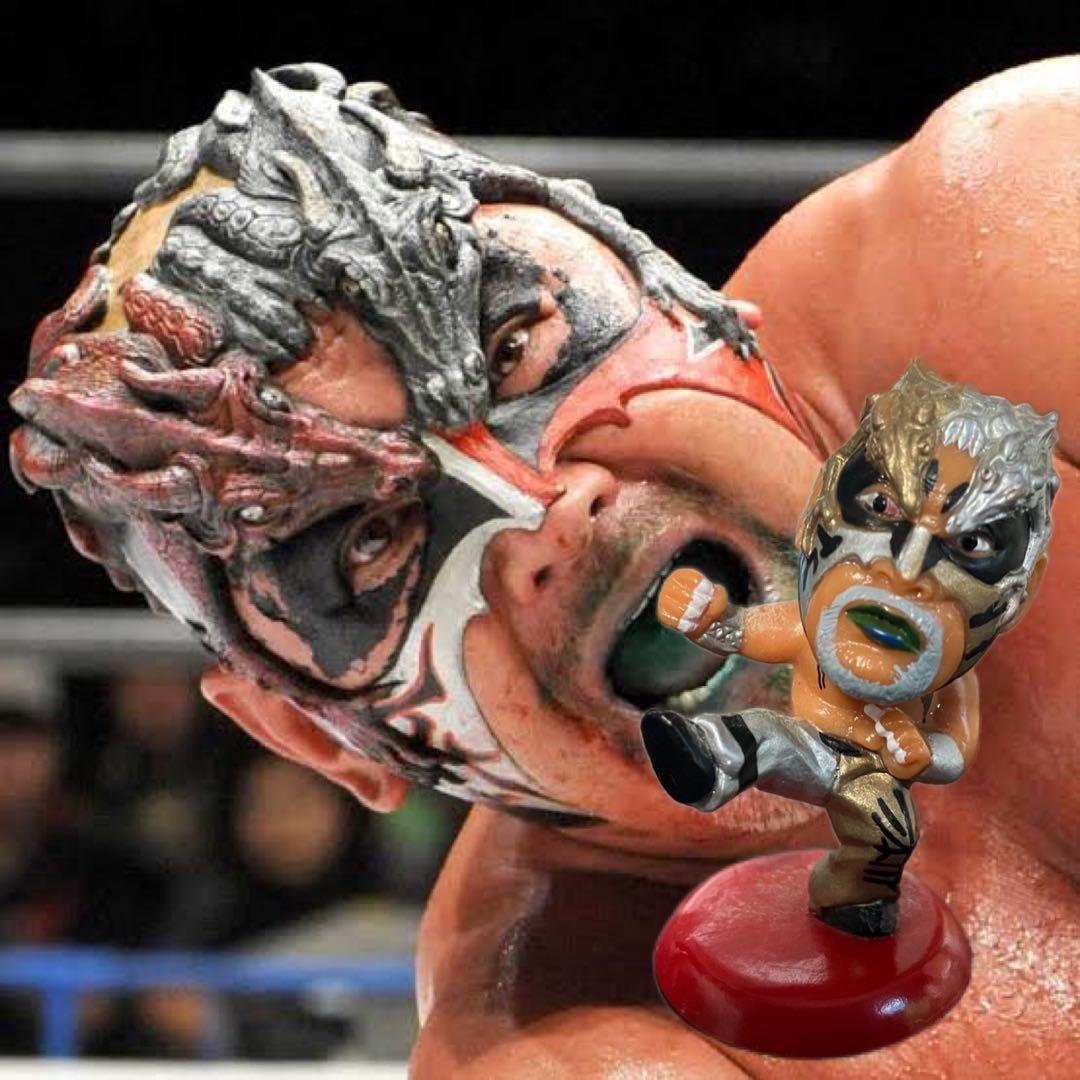 プロ格ヒーローズ　グレートムタ　愚零闘夢多　6体セット