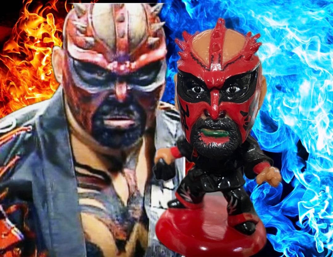 プロ格ヒーローズ　グレートムタ　愚零闘夢多　6体セット