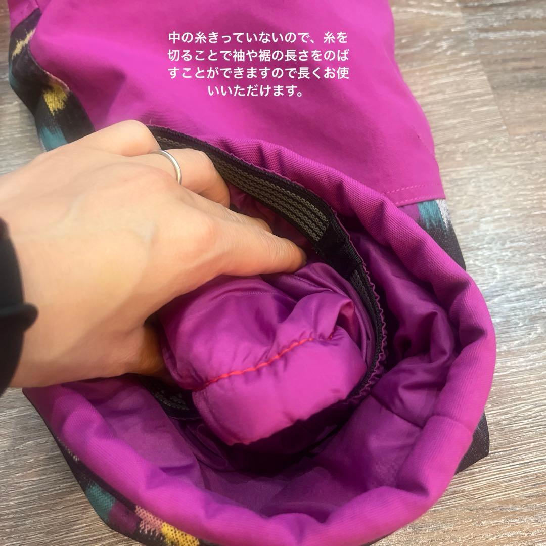 バートン　スノボ　キッズ　ツナギ　ワンピース　オールインワン　130 女の子