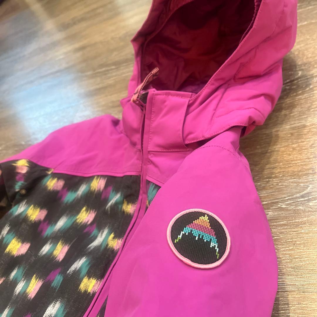 バートン　スノボ　キッズ　ツナギ　ワンピース　オールインワン　130 女の子