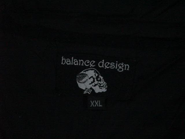 95045　balance design ダウンベスト　黒　XXL
