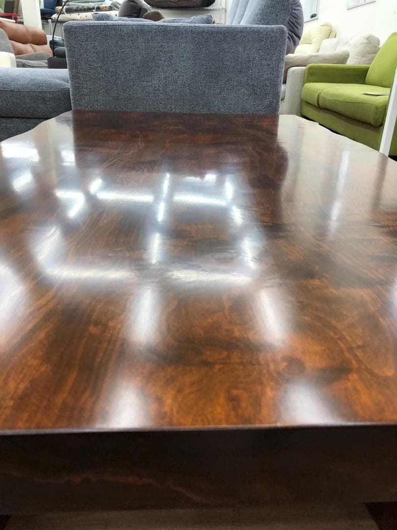 座卓 テーブル 約 幅135×奥行77×高さ35cm