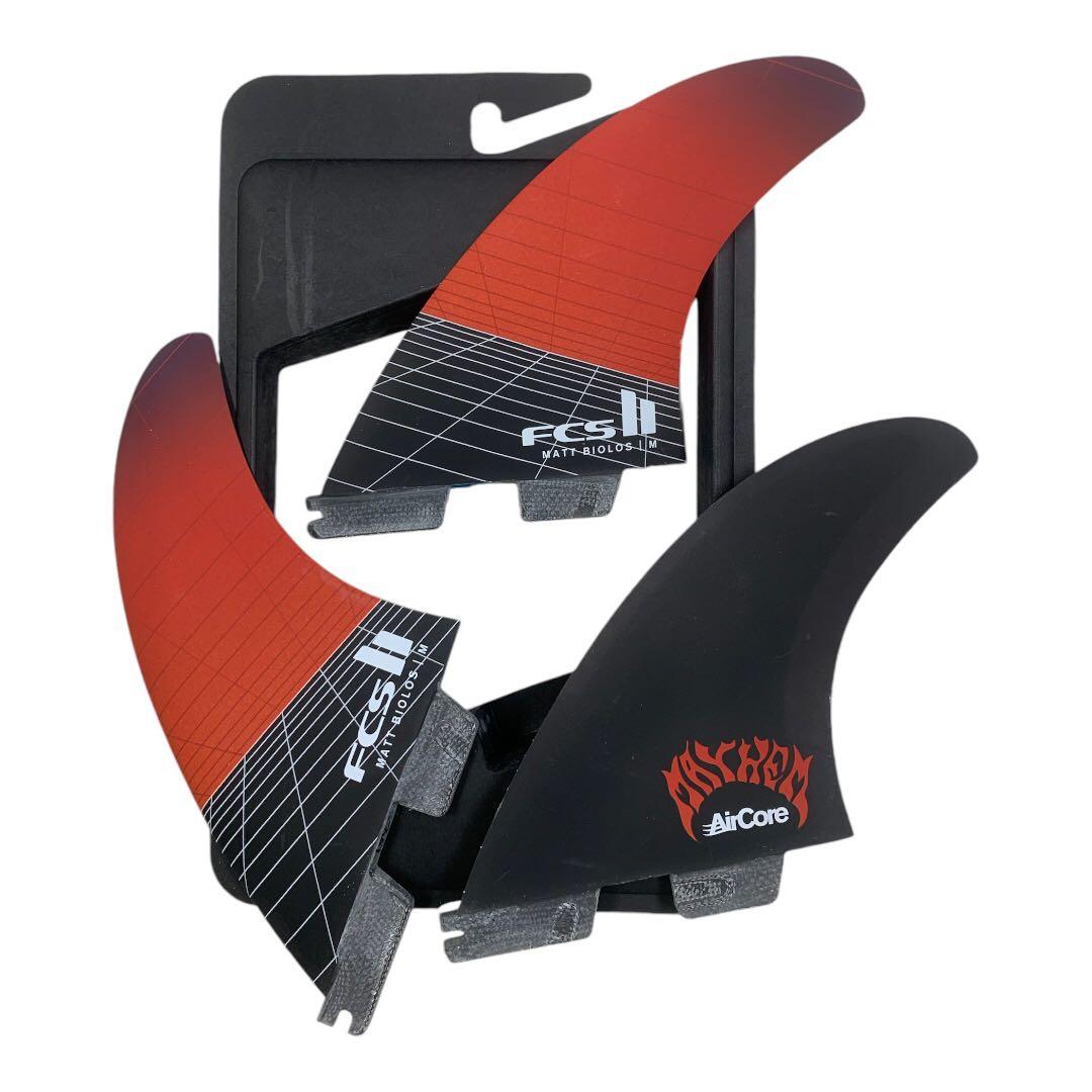 最新作 FCS2 エフシーエス マットバイオロス シェイパー フィン 3フィン