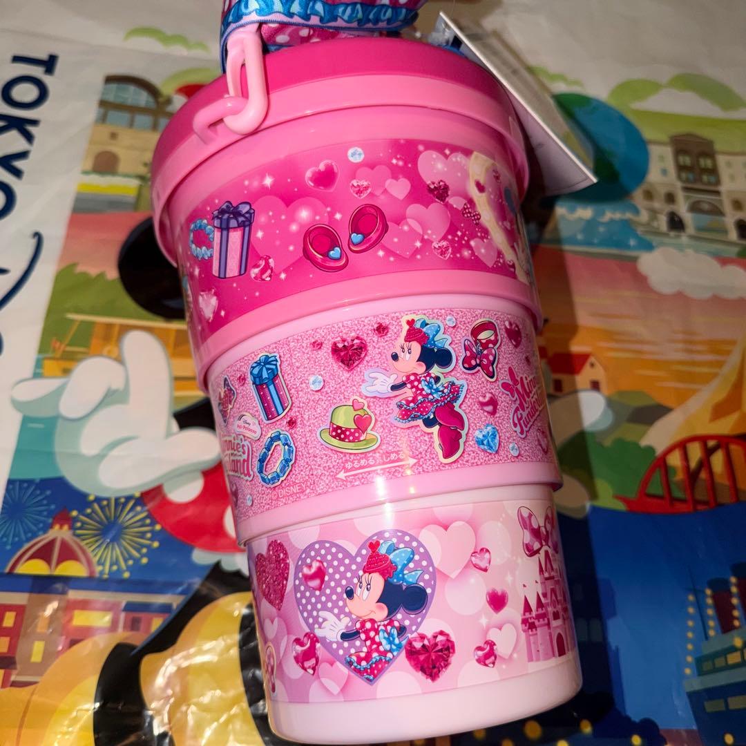 ミニー の ファンダーランド パルパルーザ ポップコーンバケット 未使用