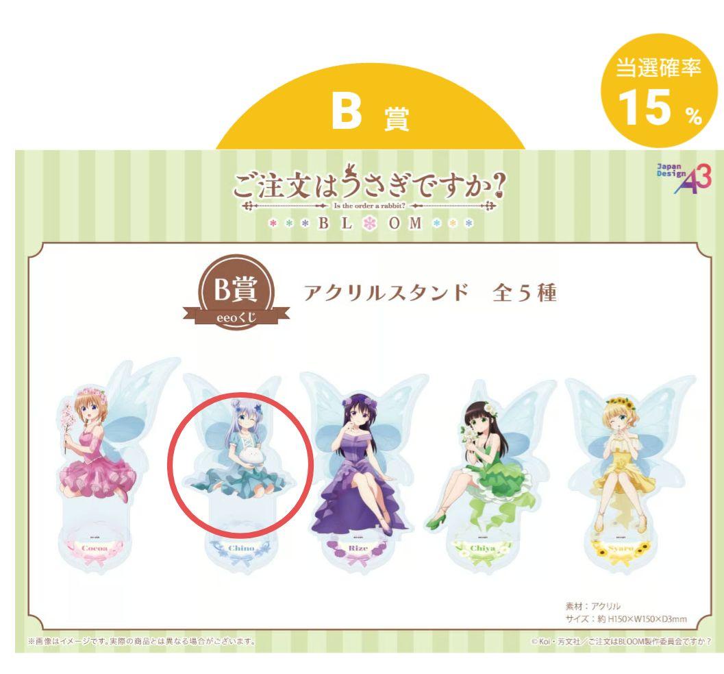 ご注文はうさぎですか？ eeoくじ チノ　まとめ売り